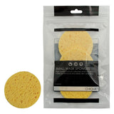 front of individual sponge and Retail Packaging