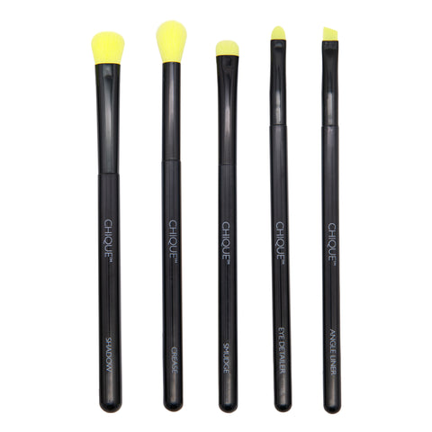 Chique™ Bold Eye Neon Yellow 5pc Kit