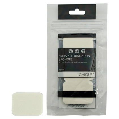 front of individual sponge and Retail Packaging